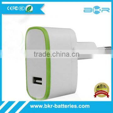 High Quality 5V 2.4 Amp Single US AC Travel USB Wall Charger for phone