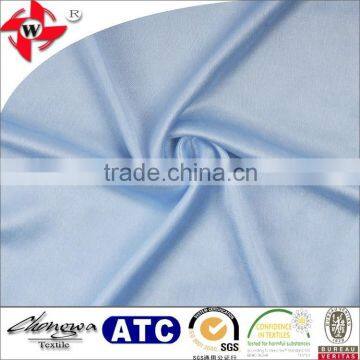75 Denier 100% polyester medium weight mutispandex breathable skin-friendly full shiny fabric for bra cup surface laminating