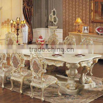 Mahogany Minerva Set Dining Table Classic Design Indoor Furniture