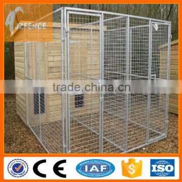 10x10x6 foot classic galvanized outdoor dog kennel