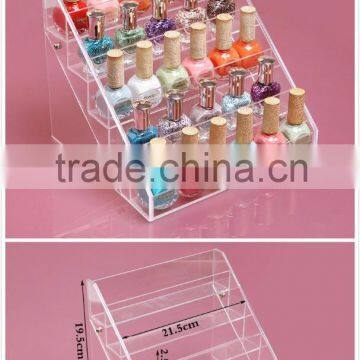 Acrylic Clear Nail Polish Storage Box Plastic Display Box for Nail Polish photo-4