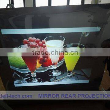 Hot sale!transparent advertising display