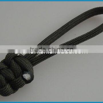 Custom Design Braided Handmade Cobra Weaving Paracord Zipper Puller Fist Knot Paracord Zipper Puller photo-6