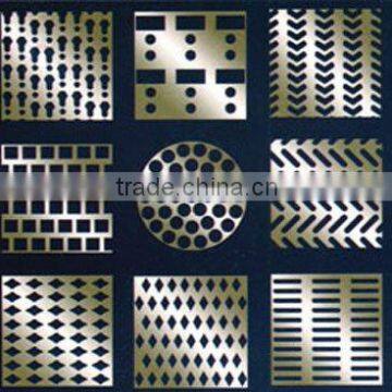 Stainless , Aluminum , Galvanzied Perforate Metal Mesh (Factory)