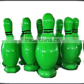 new design outdoor inflatable bowling set /inflatable sports game