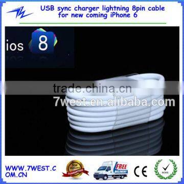 USB 2.0 Reversible USB Cable for iPhone6 Plus Charging and Sync Data Support iOS8.0