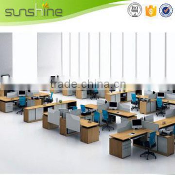 China gold manufacturer High-ranking call center office partition