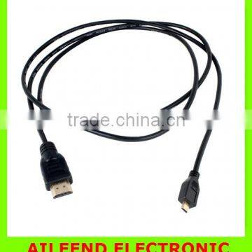 1.5m/5ft Micro to HD TV Cable Male to Male for HD 3 3+