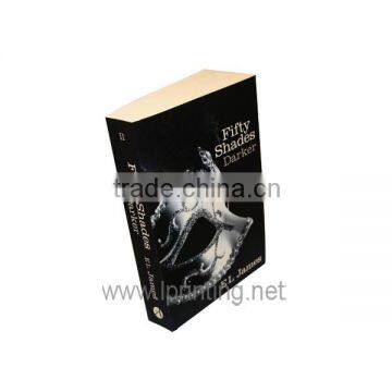 cheap paperback book printing/ customed softback book printing