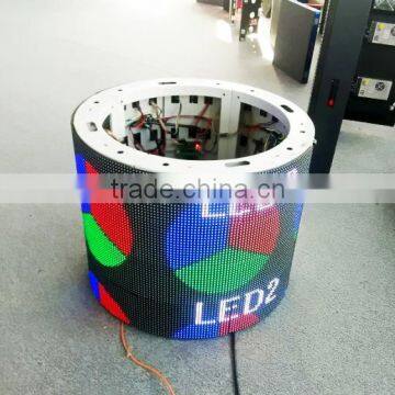 p6 led advertising signs special outdoor 360 round vision advertising LED display