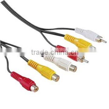 AV Cable, 3RCA Plugs to 3RCA Jacks