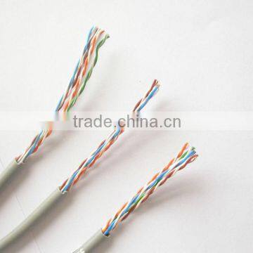 100% copper utp cat5e lan cable 24awg/4p