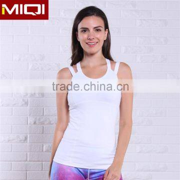 Hot Selling Women Fitness Wear Active Apparel Custom Seamless Sexy Sports Top Blank Yoga Tank Top