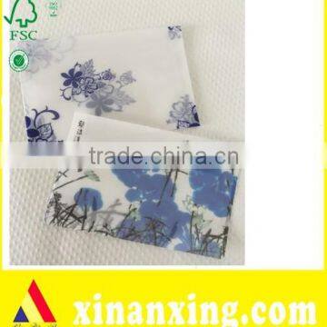 Chinese Style Vegetable Parchment with Fancy Design for Envelopes