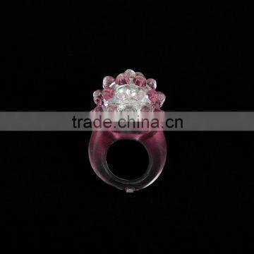 Clear Crystal Wedding Finger Ring Design photo-5