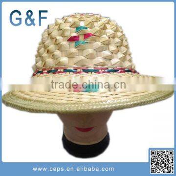 Customized Wholesale Summer Sun Bamboo Hat