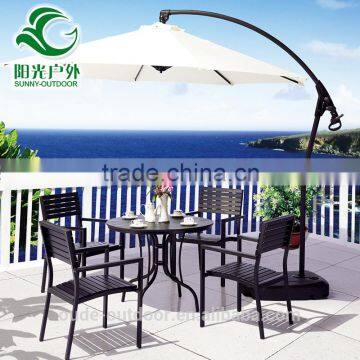 2016 China guangzhou aluminum indonesia wood furniture outdoor