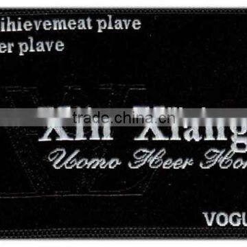 Damask Woven Label/Satin Woven Label for Jeans and Clothing