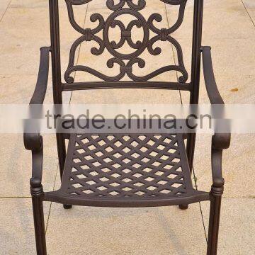 Hot Sale! SH080 Metal Commercial Cast Aluminium Outdoor Furniture Patio Chair Patio Furniture photo-3