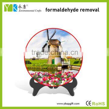 Elegant beautiful other home decor type plate decoration with windmill painting