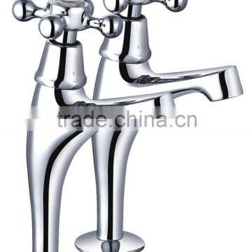 China Supplier Basin Kitchen Pillar Taps Pair Sink Taps