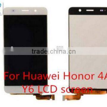 Black White High Quality LCD Screen For Huawei Honor 4A Y6 LCD Screen Replacement Touch Screen Digitizer