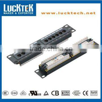 12 Port Cat.5e FTP Patch Panel