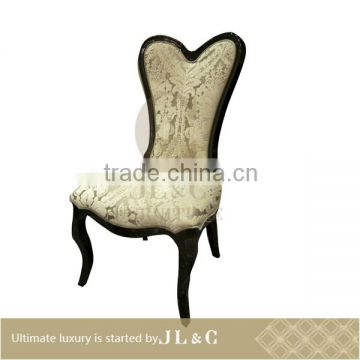 New wooden dining chair, armless dining chair with oxhide leather, JC26-01 from china supplier-JL&C Furniture