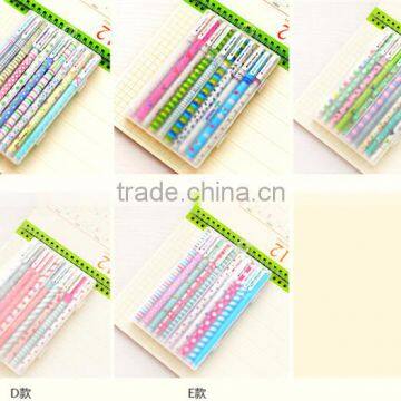 10 Colors Gel Pen Stationery Office Learning Cute Pen photo-3