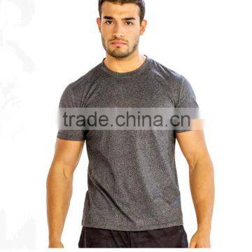 New material cotton polyester dry fit t shirt for men workout