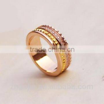 Fashion rose gold jewelry wholesale latest design for sale wedding rose gold engagement diamond ring