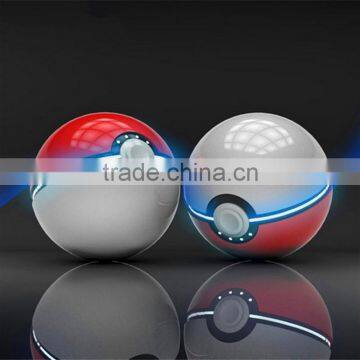 Factory High Quality Pokemon Pokeball Power Bank Pokemon go Battery Charger Poke Ball Power Bank for Sale photo-5