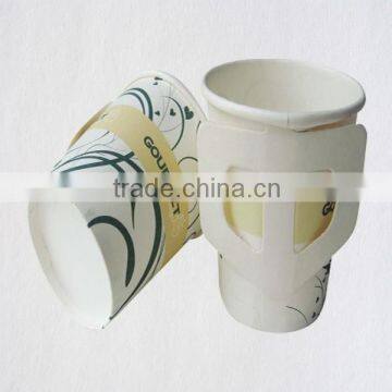 Disposable Paper Cup With Handle ,custom Logo Print Paper Coffee Cup,7OZ 9OZ Handle Paper Cups for Hot Drink photo-4