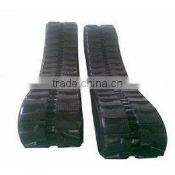 Made in china mini excavator rubber tracks