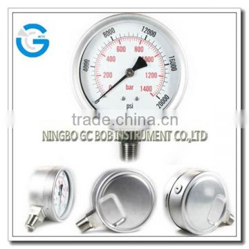 High quality bayonet high pressure level gauge