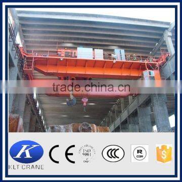 guide rail double beam travelling overhead bridge crane