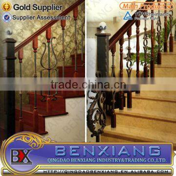 wrought iron elegant stairs handrail of staircase steel staircase