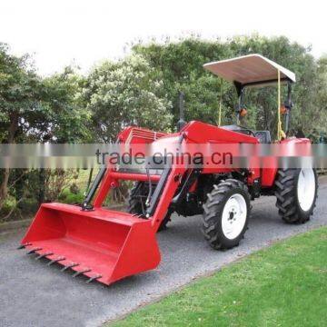 CE certificate TZ-8 Front end loader with Standard bucket for 55-75HP farm tractor