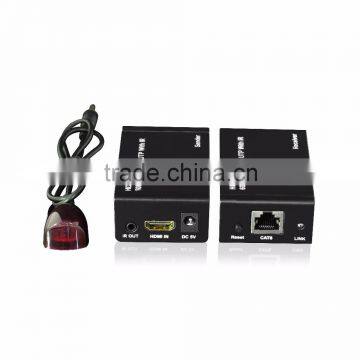 HDMI extender 60M Over Single UTP IR control china factory