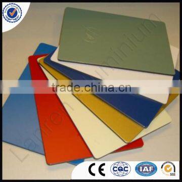 PE/ PVDF ACP Decorative Exterior /Interior aluminum composite panel