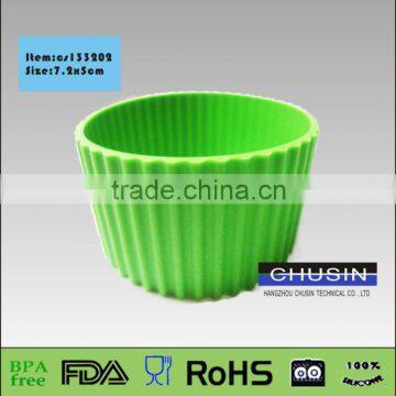 Bpa Free and Reusable Silicone Coffee Cup Sleeves photo-2