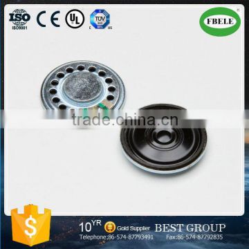 FBF28-1T hot sale 28mm 8 ohm cheaper mylar speaker (FBELE)