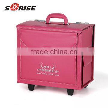 Guangdong Factory Sunrise Fashion New Pink Beauty empty Make up Case custom professional cosmetic case