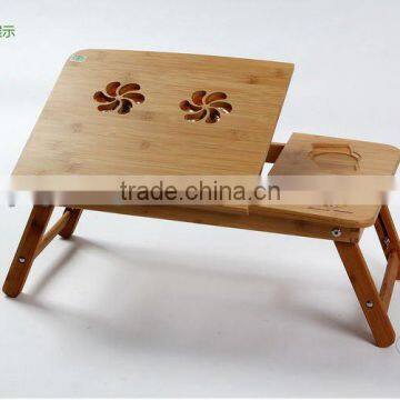 Bamboo multifunction laptop table S5