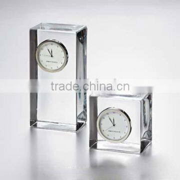 CC-023, crystal table clock,business gifts