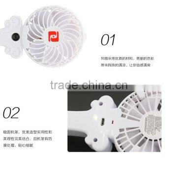 Foldable Wireless Handheld Mini Palm Fan with Portable USB Battery Charging Small Fan