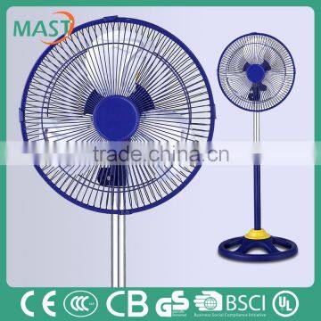 Best-selling 10 inches Blue Mini Air cooler Fan With five holes PP material produced in Zhongshan city