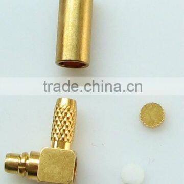 MMCX male right angle for cable crimping for cable RG174 and RG316 EMMX-3902