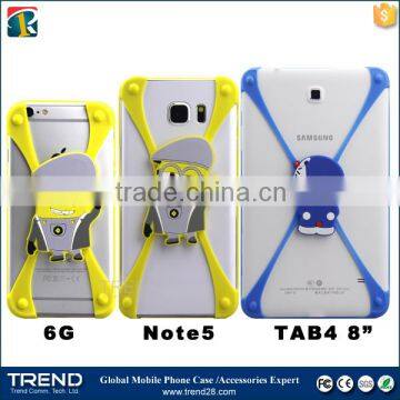 Best Selling Christmas Gifts 2016 Stand 3d Universal Silicone Bumper Case Fit for 1~7 Inches photo-6