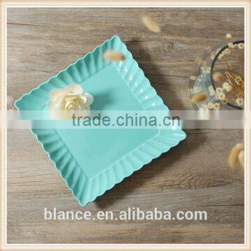 Colorful Dinner Plates Set in Square Shape photo-3